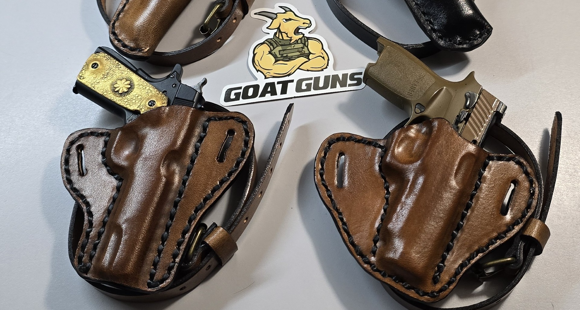 Molded Holsters for the Goat Gun 1911 or M17 w/belt