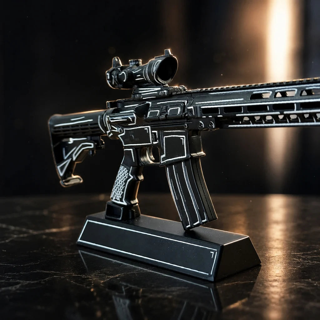 Goat Guns AR15 Model - Cel Shade