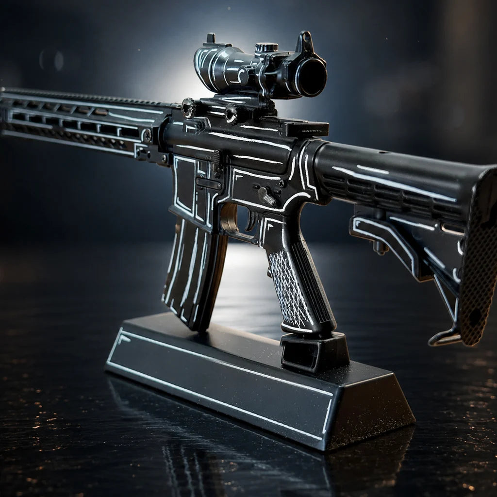 Goat Guns AR15 Model - Cel Shade