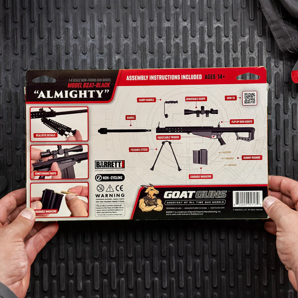Goat Guns BARRETT 50cal Model - Black