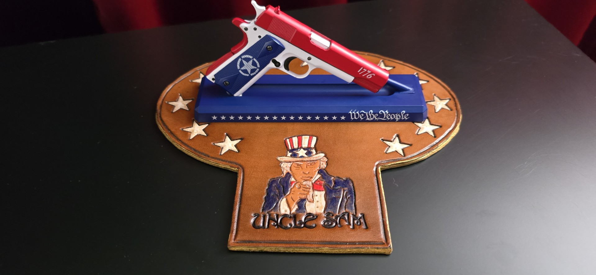 Uncle Sam display mat