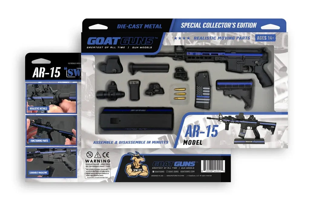 Goat Guns AR15 Model -Thin Blue Line/SWAT