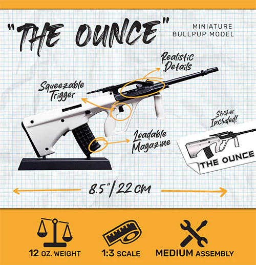 Goat Guns Bullpup Model - White