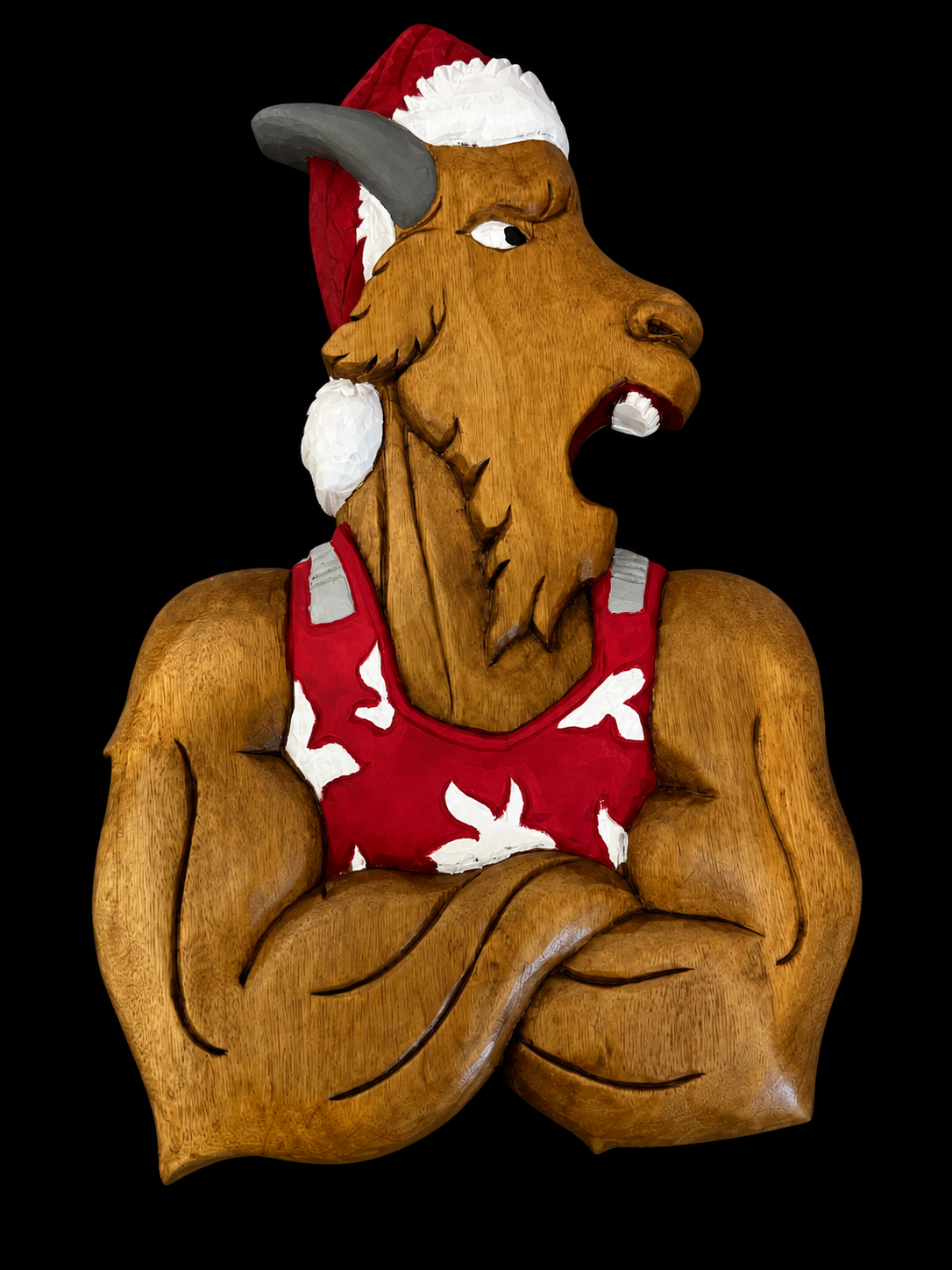 Custom "Sarge" Wood Carvings