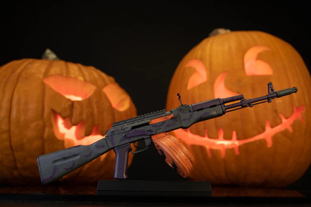Goat Guns Mini AK 47 1:3 Scale Model - RARE HALLOWEEN EDITION