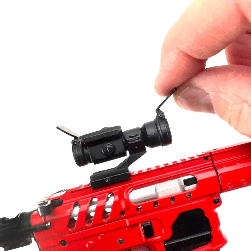 Goat Guns AR15 Skeleton Model RED