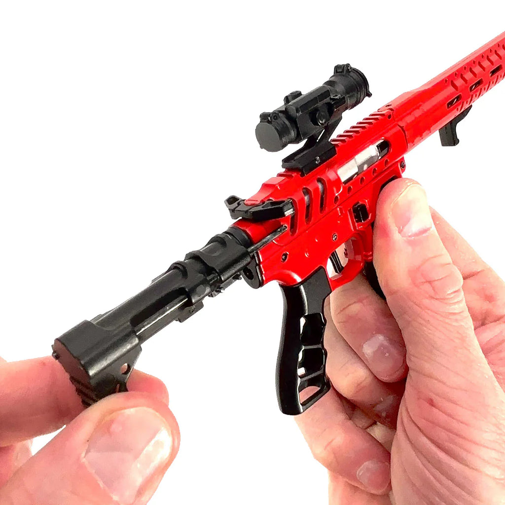 Goat Guns AR15 Skeleton Model RED