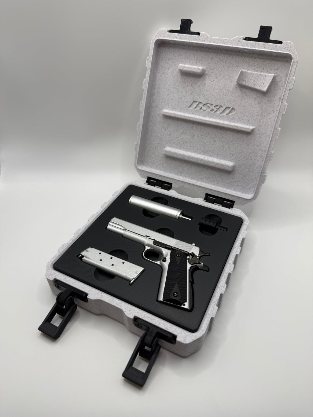 Custom 3D printed 1911 XL Model Case