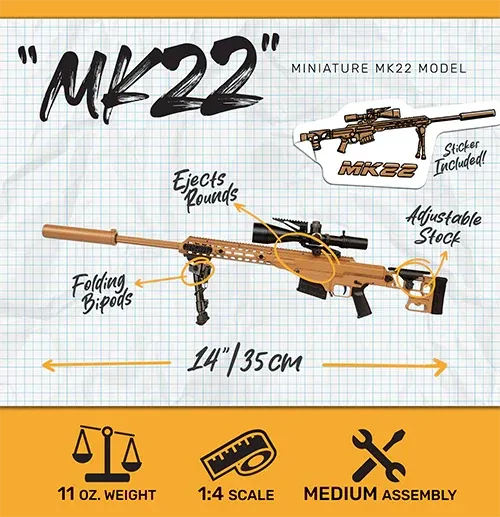 Goat Guns BARRETT MK22 Model - Tan