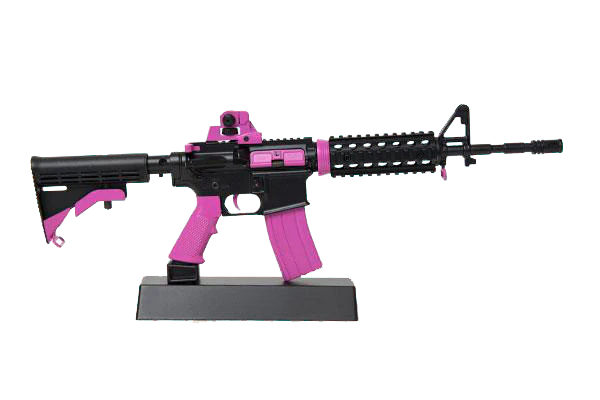 Goat Guns Mini Pink AR 1:3 Scale Model