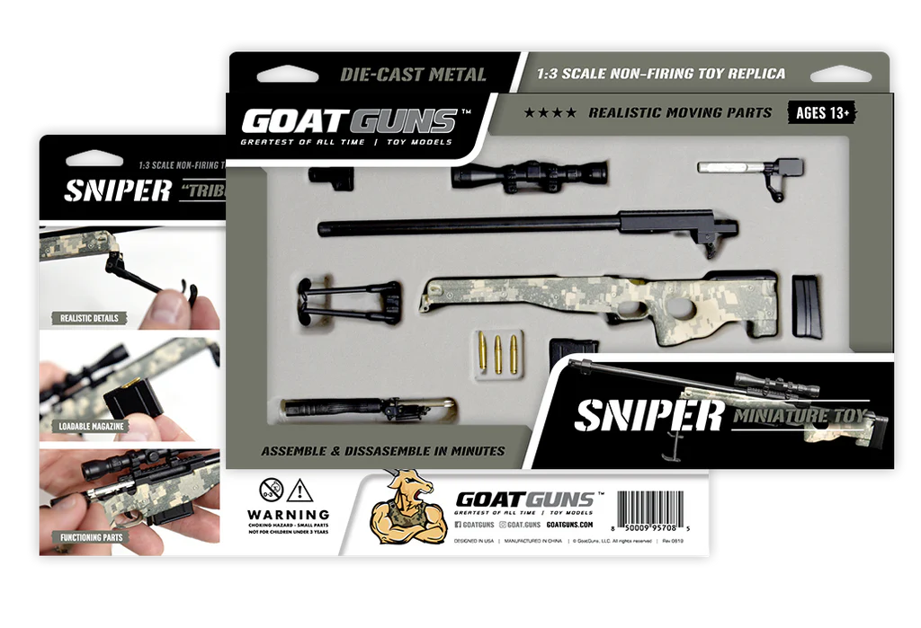 Goat Guns Sniper Scale Model - Camo