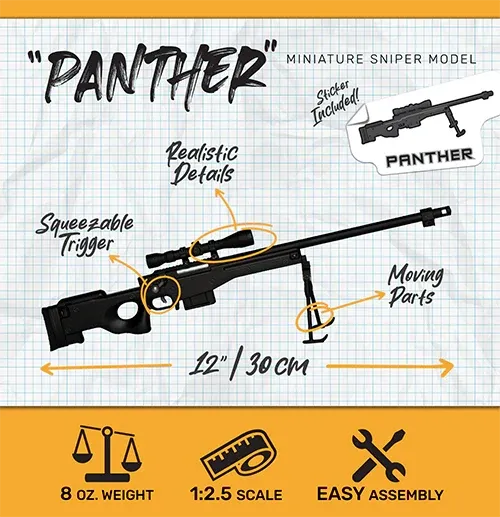 Goat Guns Sniper Model - Black