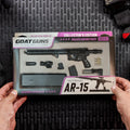 Goat Guns AR15 Skeleton Model Black
