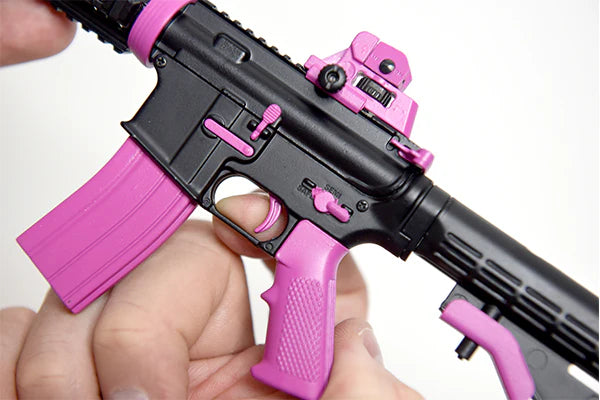 Goat Guns Mini Pink AR 1:3 Scale Model