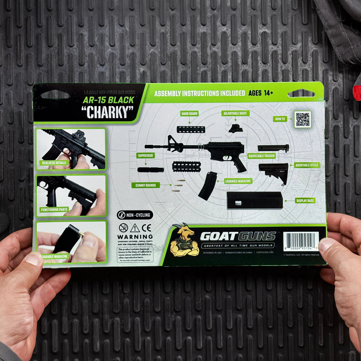 Goat Guns AR15 Model - Black