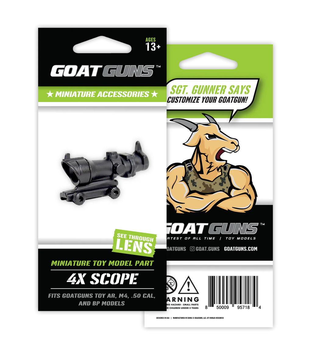 Mini 4x Scope Black