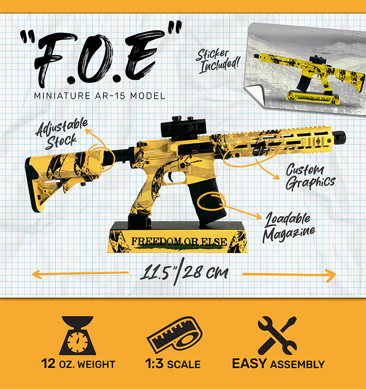 Goat Guns Don't Tread on Me Limited Edition