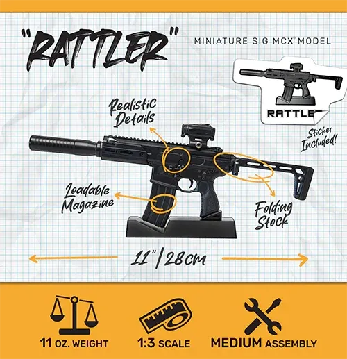 Goat Guns SIG MCX® Model - Black