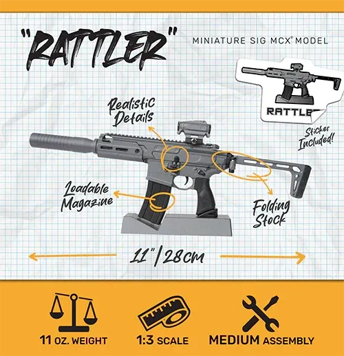 Goat Guns SIG MCX® Model - Concrete