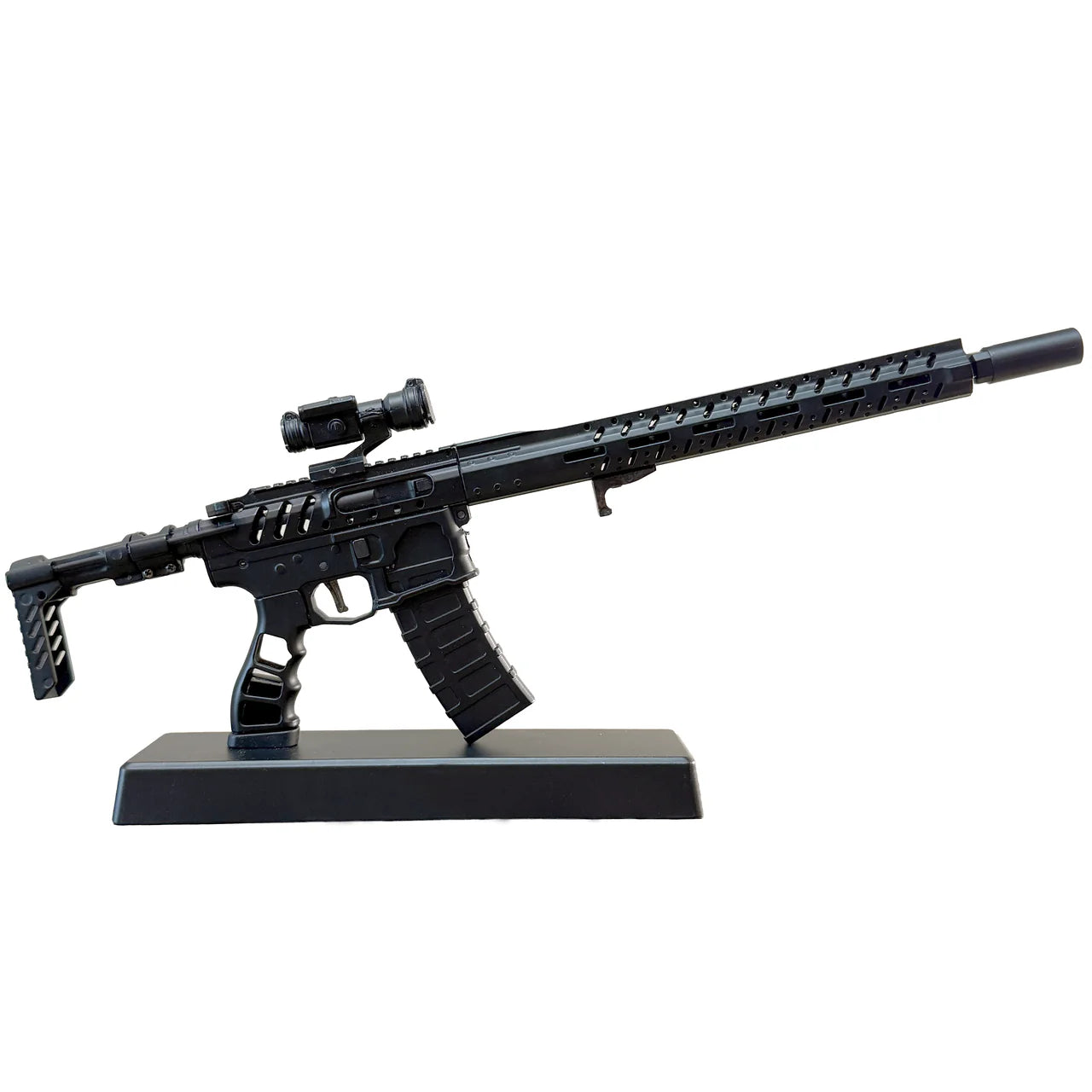 Goat Guns AR15 Skeleton Model Black